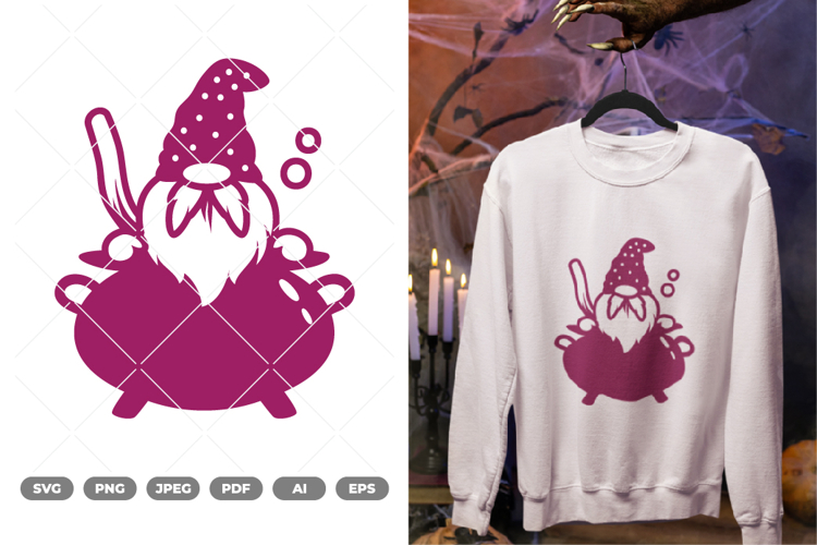 Halloween Gnomes SVG & Clipart