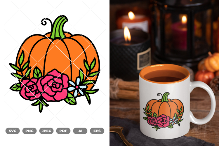 Pumpkin Colored SVG & Clipart