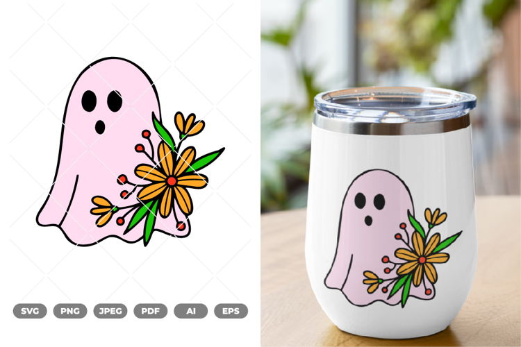 Ghost Colored SVG & Clipart