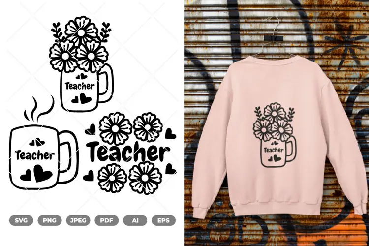 Teacher SVG & Clipart