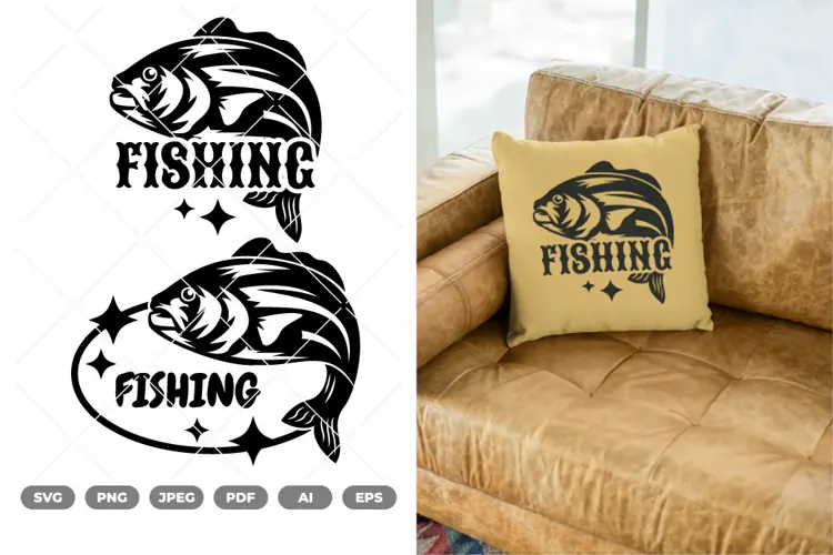 Fishing Logo SVG & Clipart