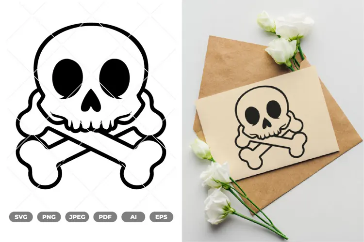 Skull SVG & Clipart SVG & Clipart