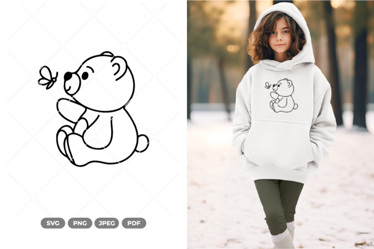 Teddy Bear Cartoon  Image 23