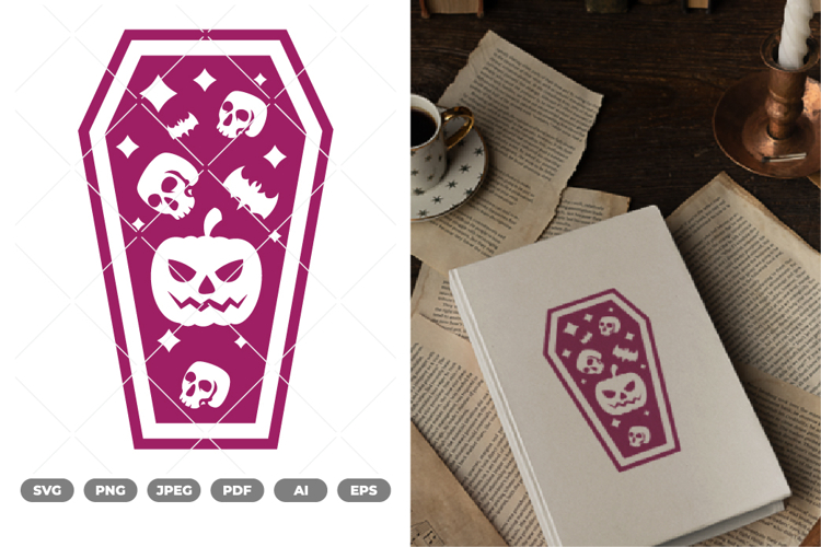 Coffin Clipart Image 3