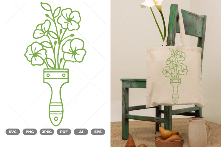 Painbrush Clipart Image 23