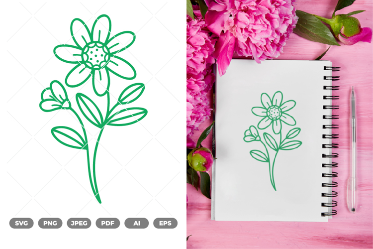 Flower SVG & Clipart