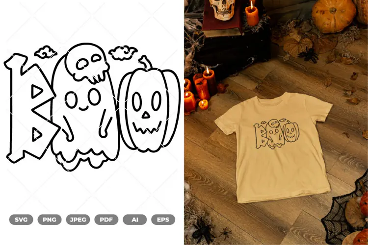 Boo SVG & Clipart