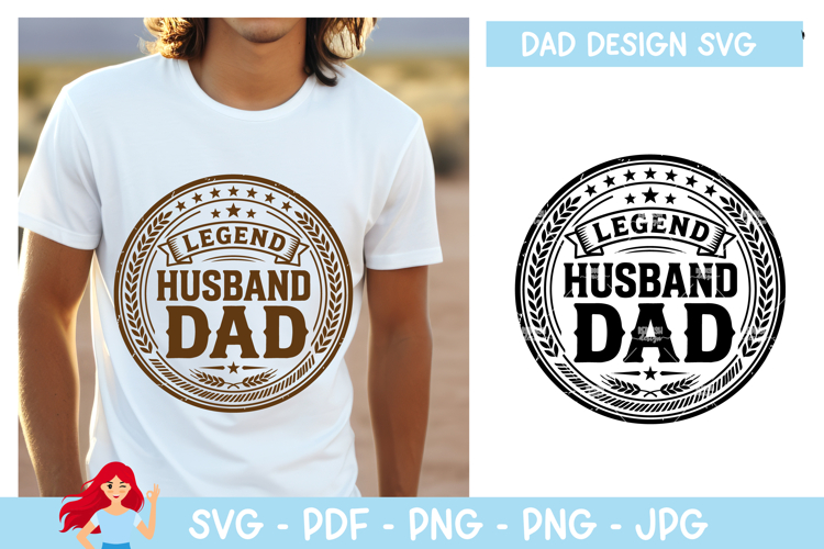 Legend, Husband, Dad SVG, Dad SVG