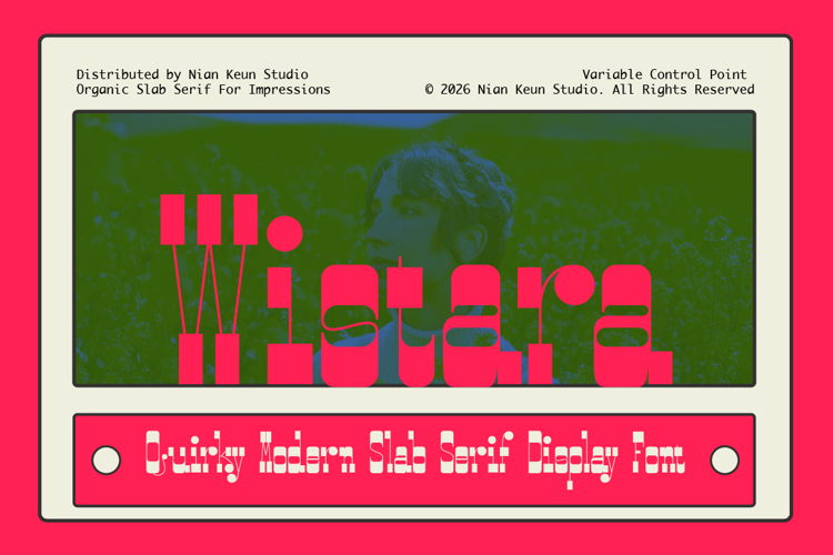 Wistara - Modern Slab Serif Display