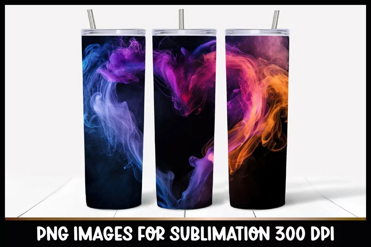 3D Valentine Tumbler Sublimation I Colourful Heart