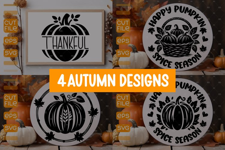 Pumpkin Fall Svg Image 24
