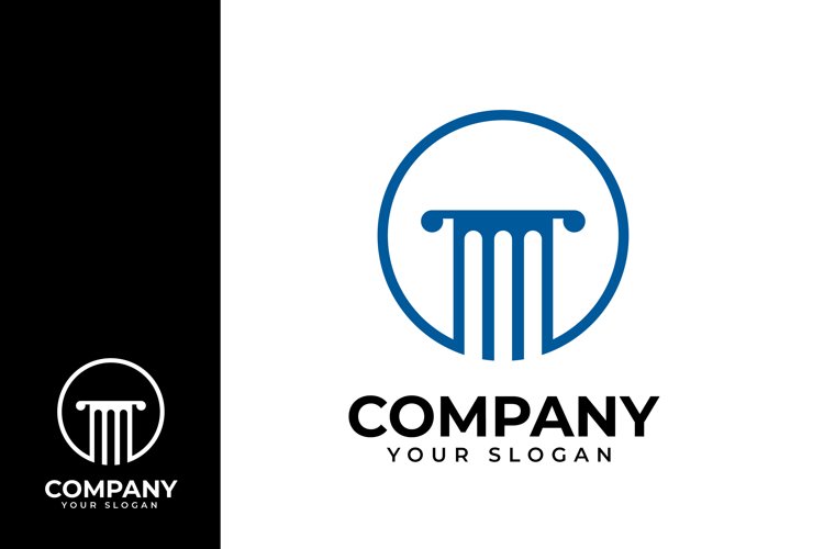 Law firm and attorney logo design