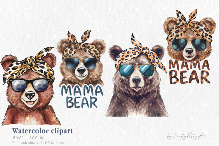 Mama Bear Png