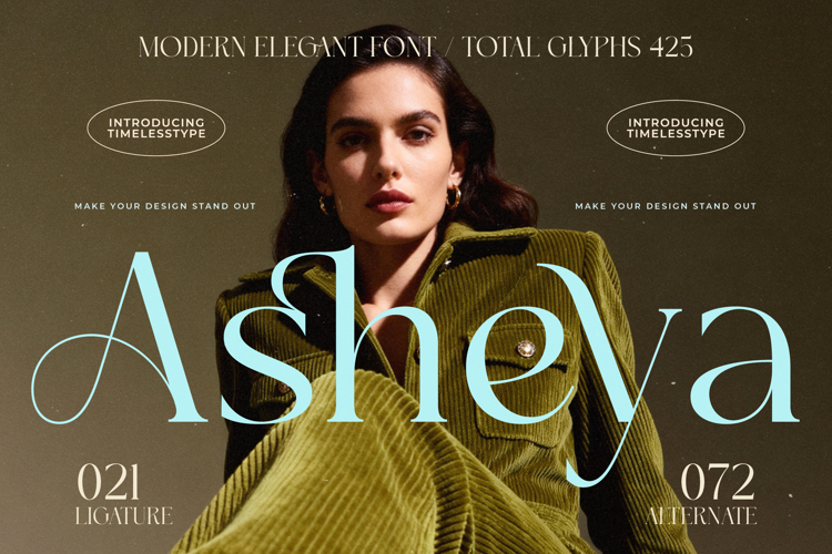 Asheya - Modern Elegant Font