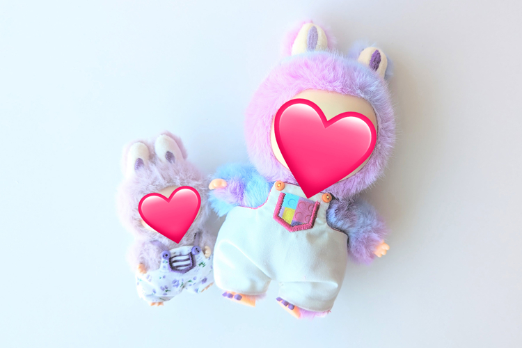 Overalls for Plush Monster Toy ITH Applique Embroidery File