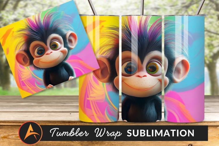 Monkey Illustration Image 17