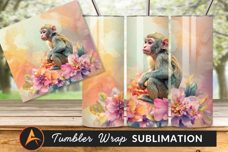 Monkey Illustration Image 19