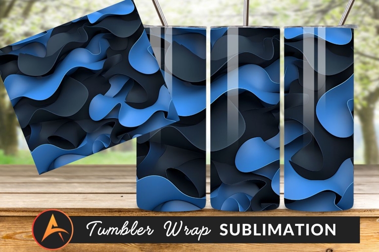 Blue Texture Image 11