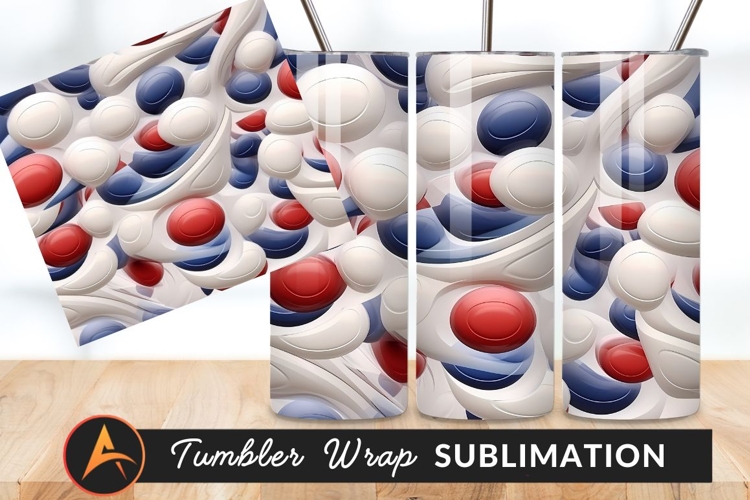 Red White Blue Background Image 24