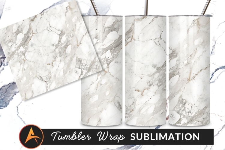 White Marble Background Texture Tumbler Png