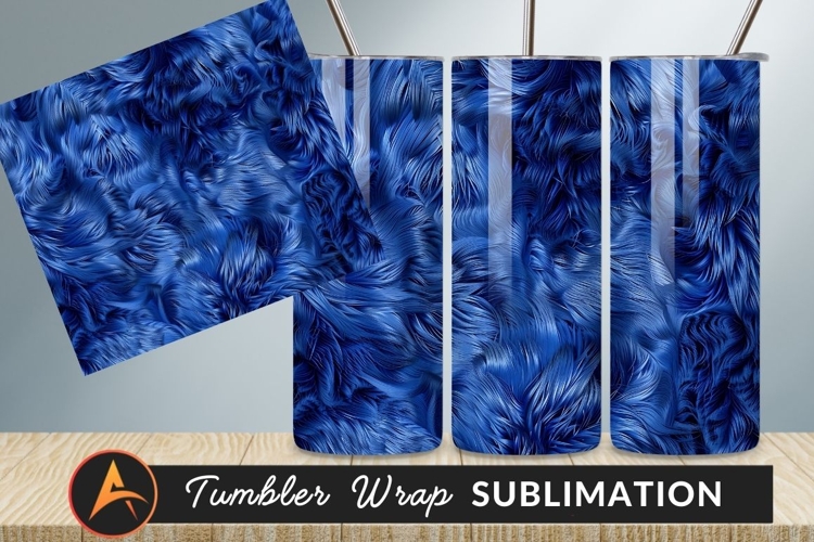 Blue Texture Image 9