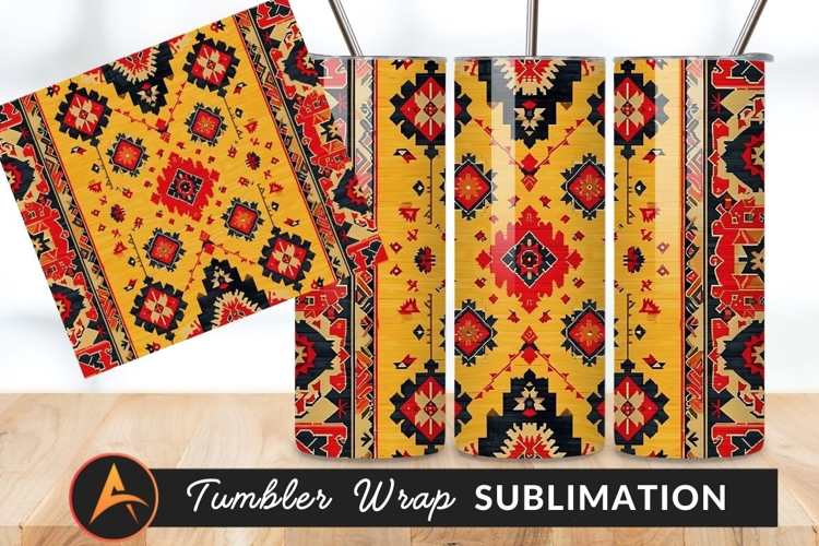 Traditional Ethnic Textile Art Pattern Design