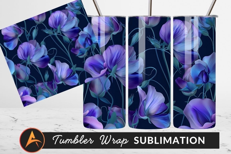 Purple Flower Clipart Image 4