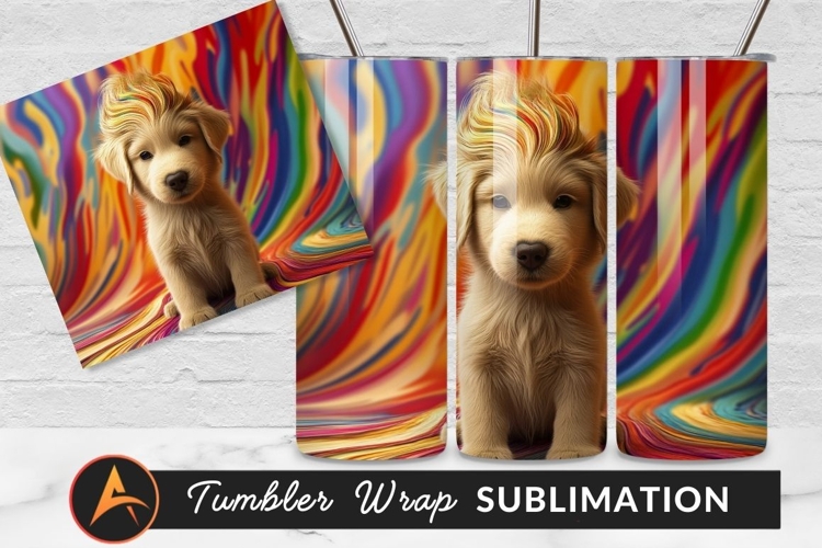 Golden Retriever Clipart Image 2