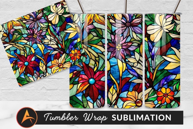 Stained Glass Texture Image 24