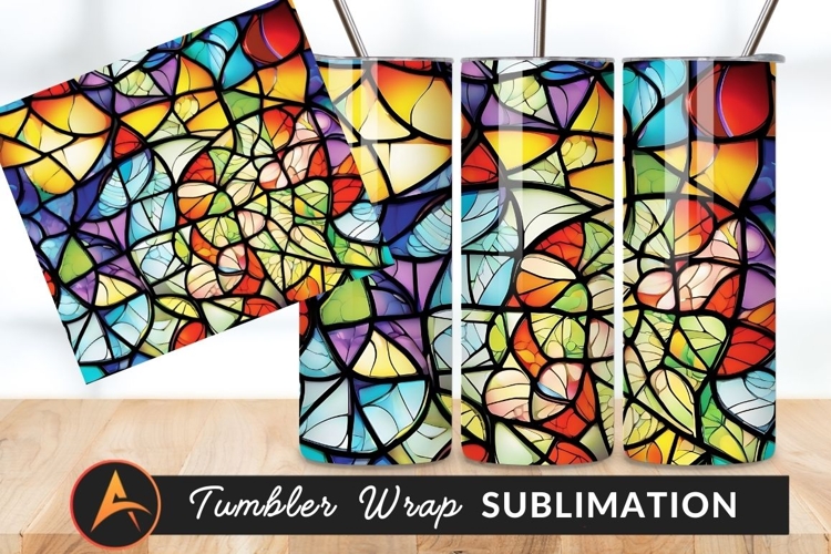 Stained Glass Texture Image 23