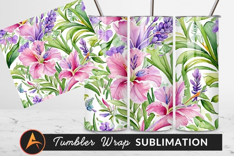 Purple Flower Clipart Image 2