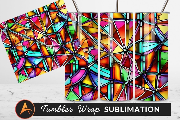 Stained Glass Texture Image 21