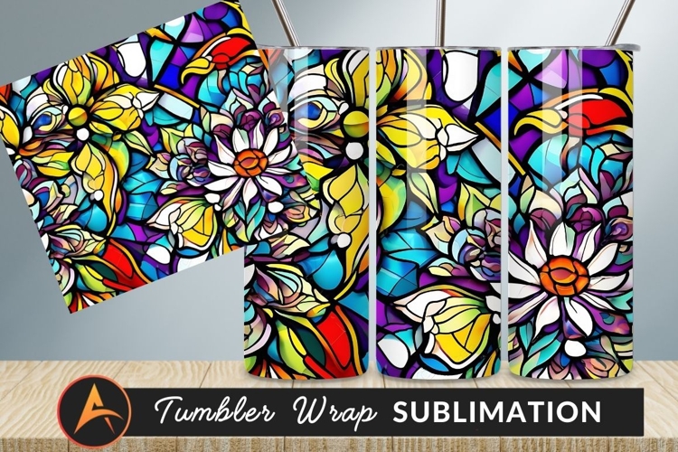 Stained Glass Texture Image 17