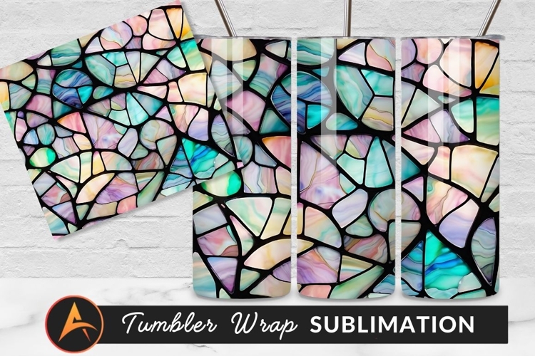 Stained Glass Texture Image 3
