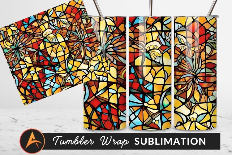 Stained Glass Texture Image 8