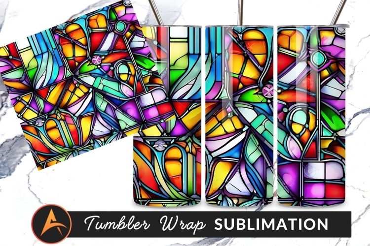Stained Glass Texture Image 7