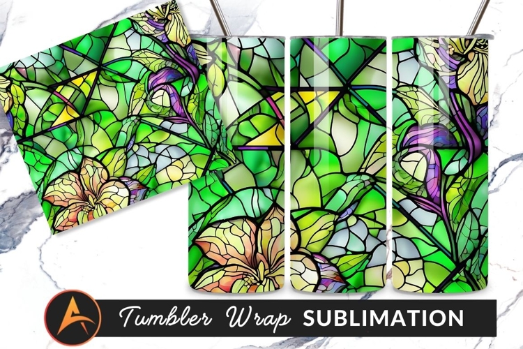 Stained Glass Texture Image 6