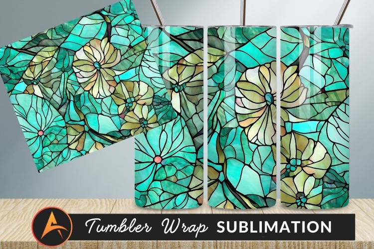 Stained Glass Texture Image 16
