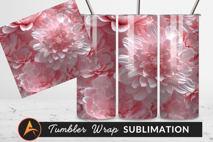 Pink Flowers Clipart Image 20