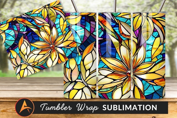 Stained Glass Texture Image 3