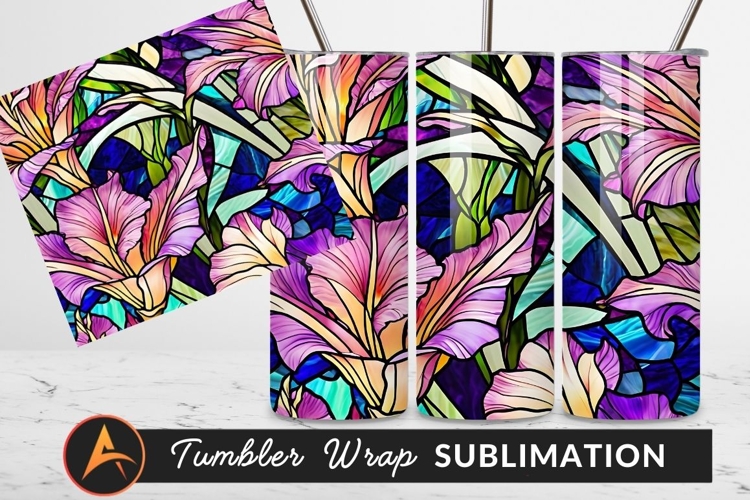 Stained Glass Texture Image 22