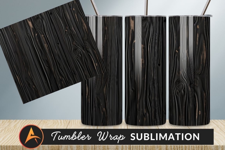 Black Wood Texture Image 15