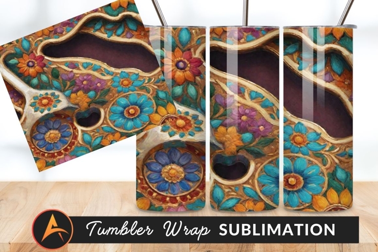 Blue Flowers Clipart Image 3