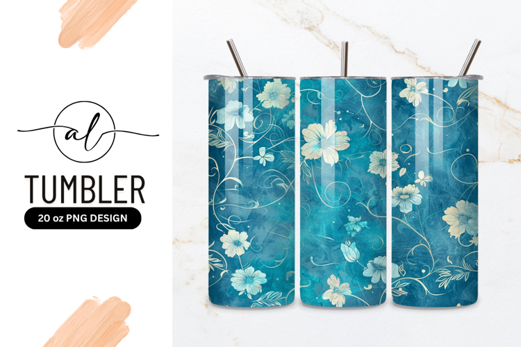 Blue Flowers Clipart