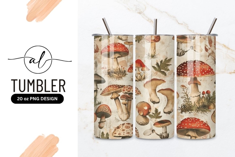 Vintage Mushroom Illustration Image 15