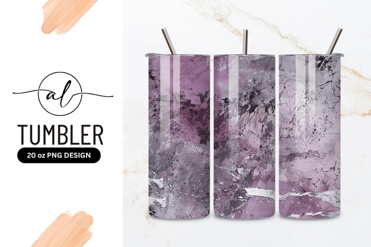 Textured Background With Abstract Violet And Grey