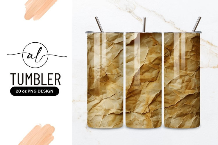 Golden spider web tumbler design