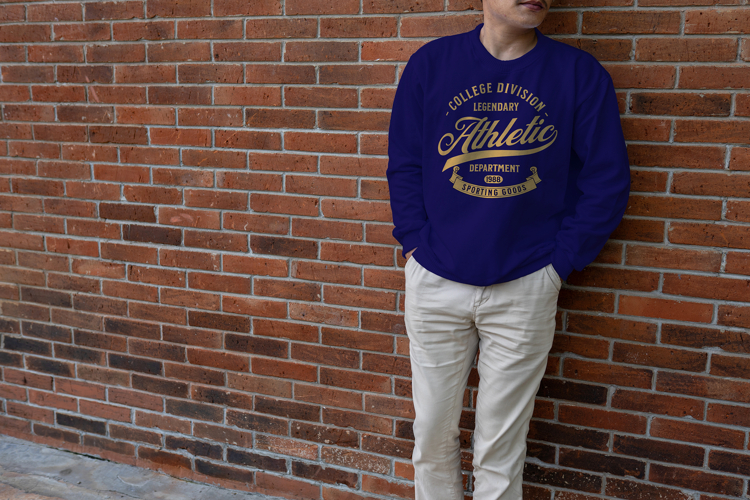 Athletic Sweater Mockup
