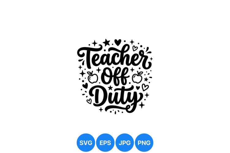 Funny Teacher Svg Image 4