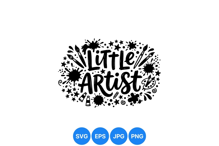 Splatter Paint Clipart Image 3